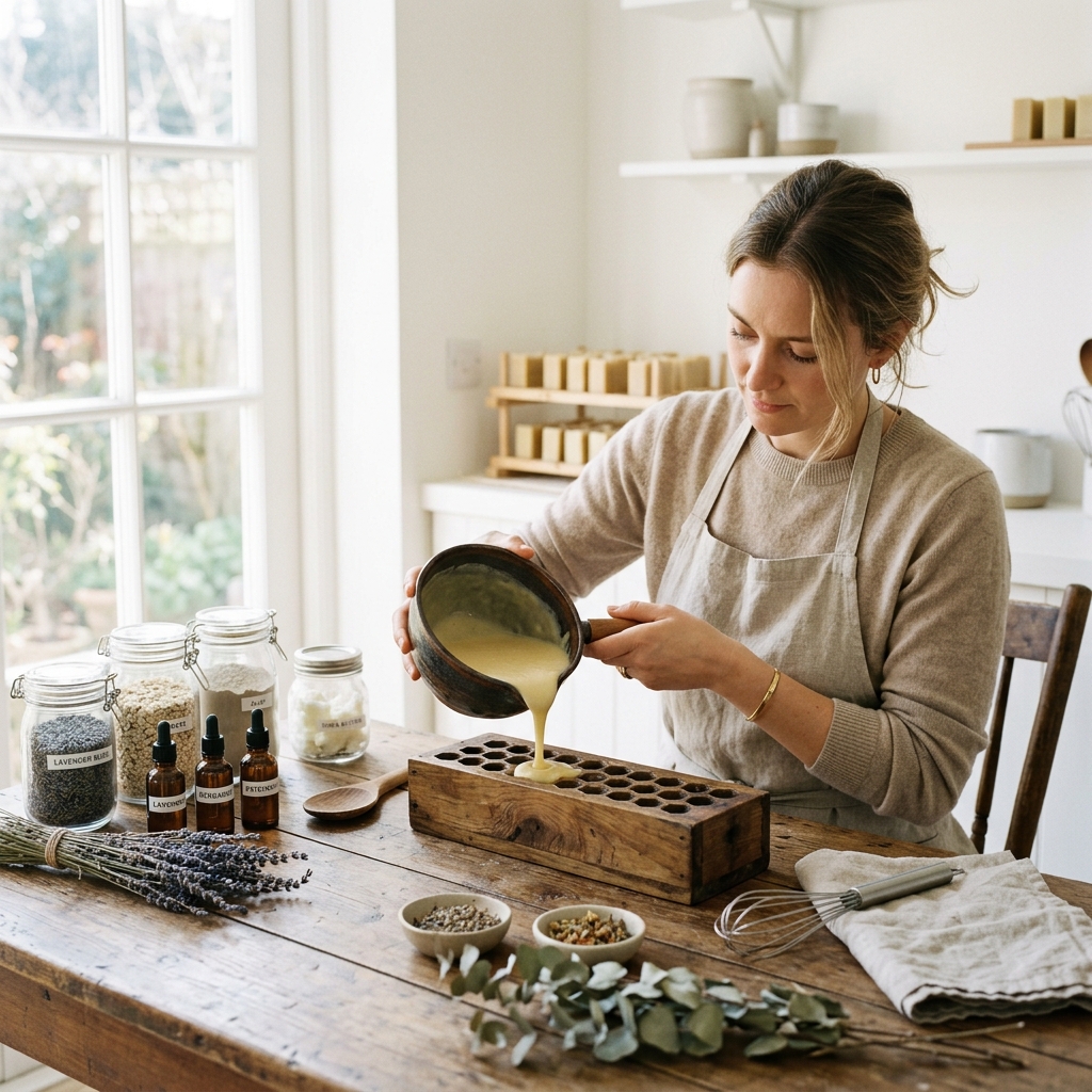 Hưng Nguyễn làm xà phòng