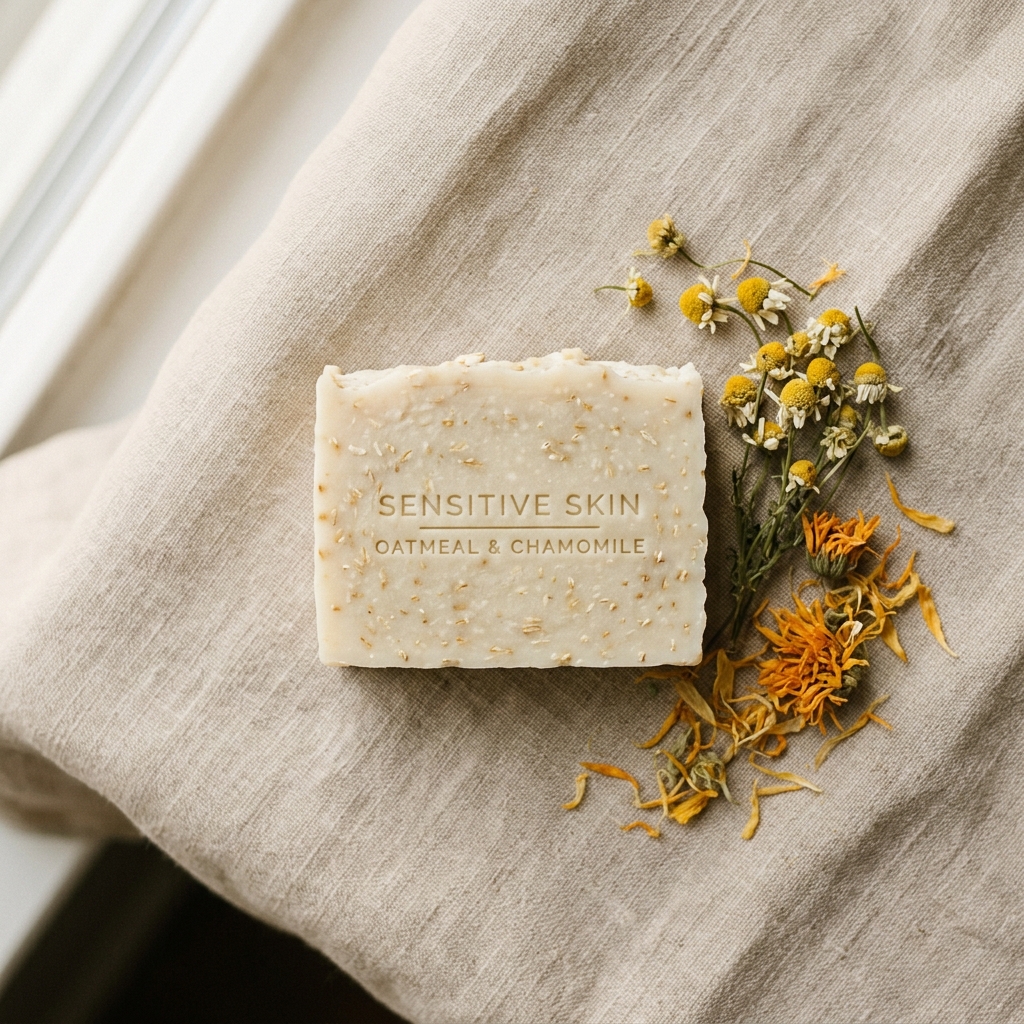 Xà Phòng Yến Mạch Hoa Cúc (Da Nhạy Cảm)